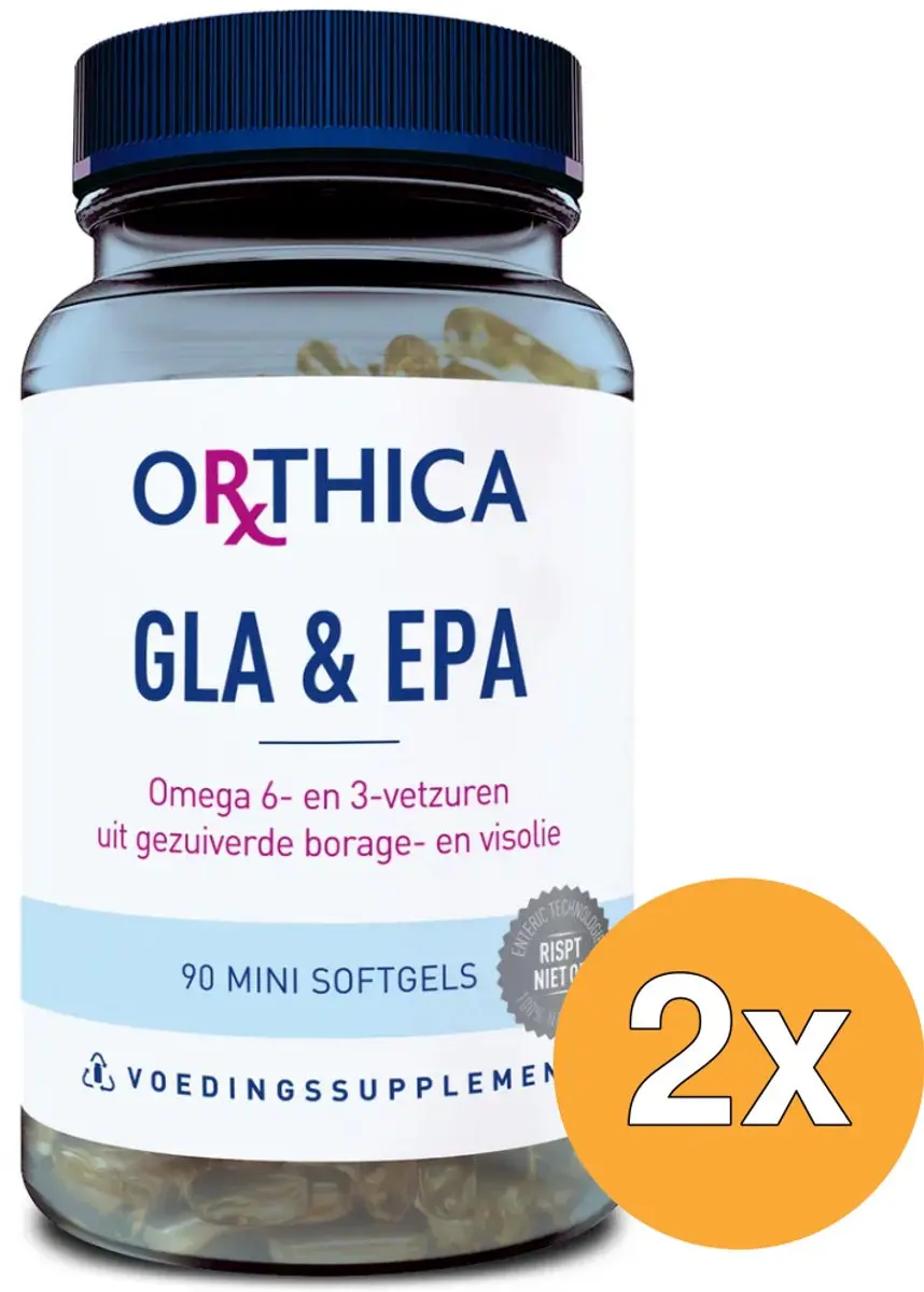 2x Orthica Gla & Epa (90 softgels)