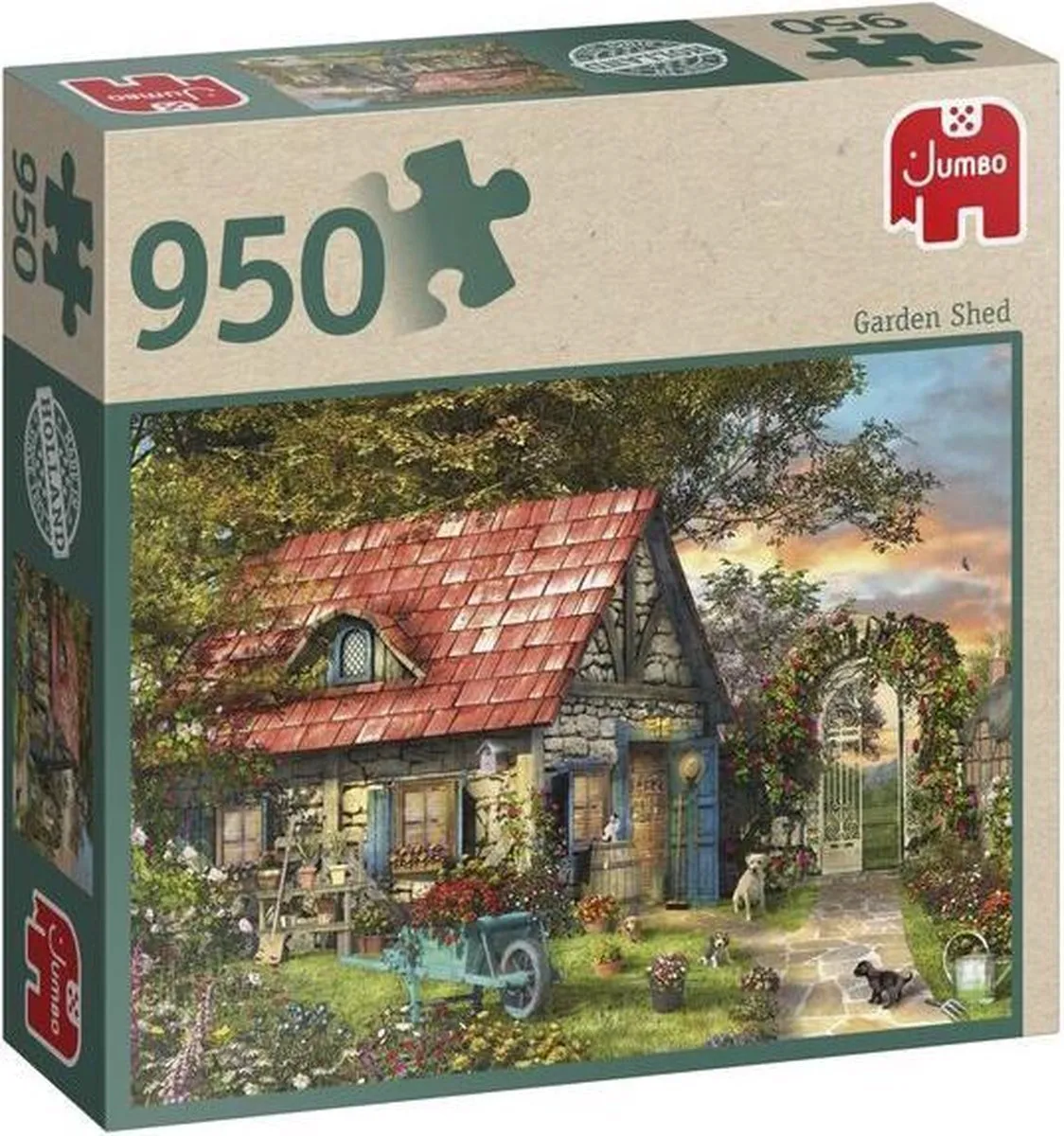 Jumbo Premium Collection Garden Shed Legpuzzel 950 Stuks