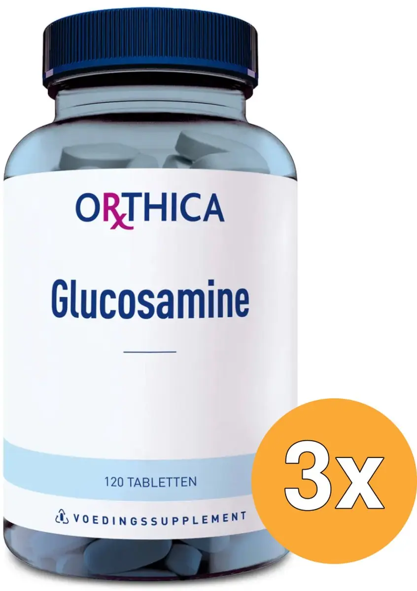 3x Orthica Glucosamine (120 tabletten)