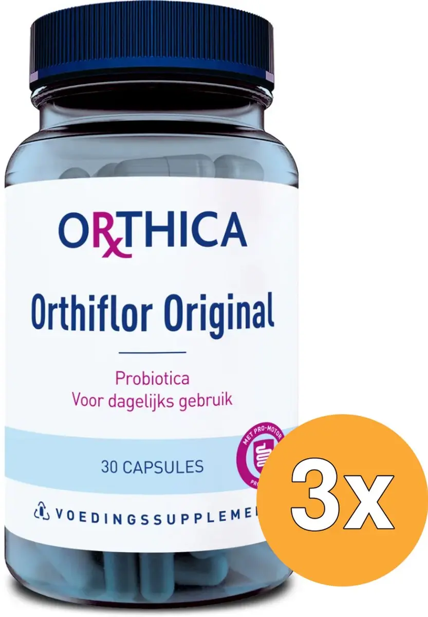 3x Orthica Orthiflor Original (30 capsules)
