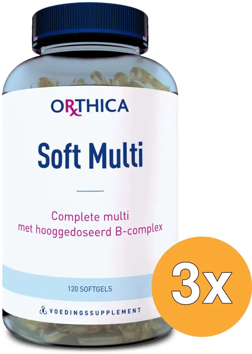 3x Orthica Multi Soft (120 softgels)