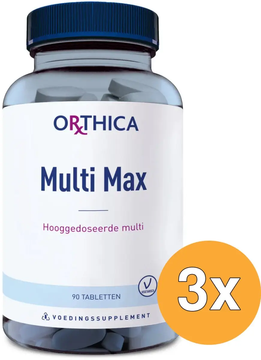 3x Orthica Multi Max (90 tabletten)