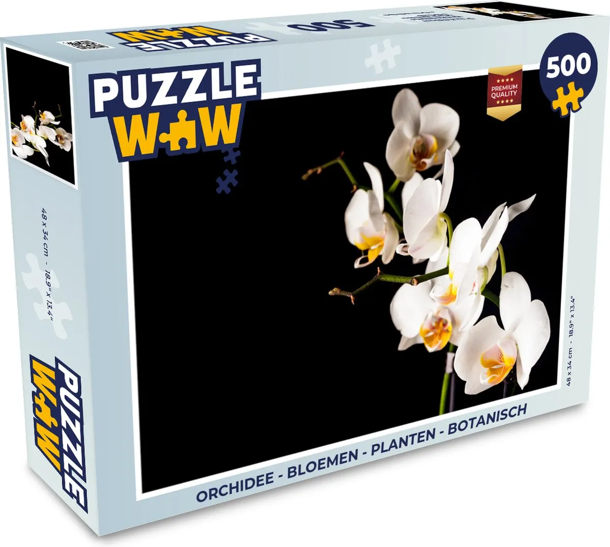 PuzzleWow Orchidee Legpuzzel 500 Stuks