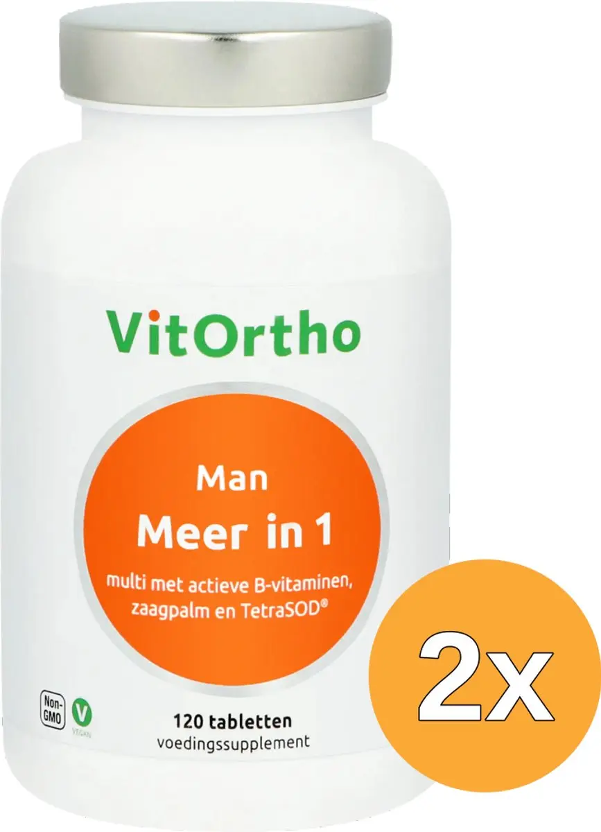 2x VitOrtho Meer in 1 man (120 tabletten)