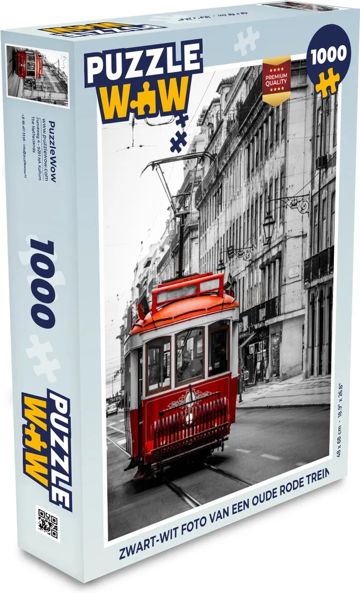 PuzzleWow Legpuzzel 1000 Stuks