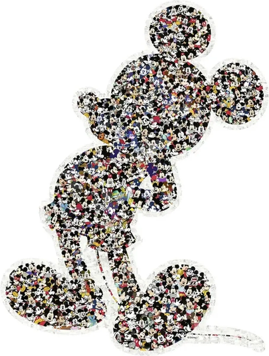Ravensburger Mickey Shaped Legpuzzel 945 Stuks - Multicolor