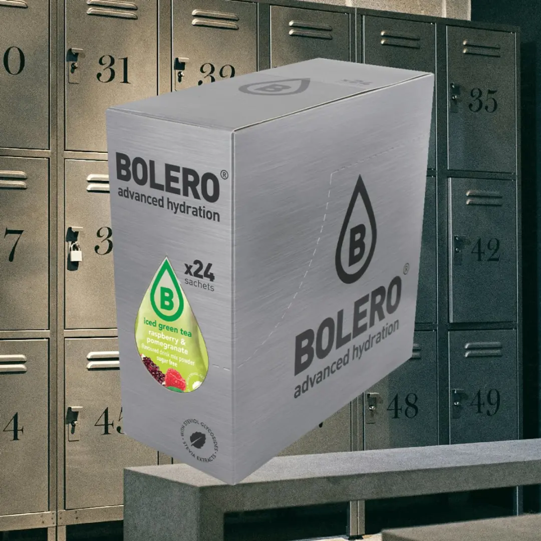 Bolero Iced Green Tea 24x8g Raspberry & Pomegranate