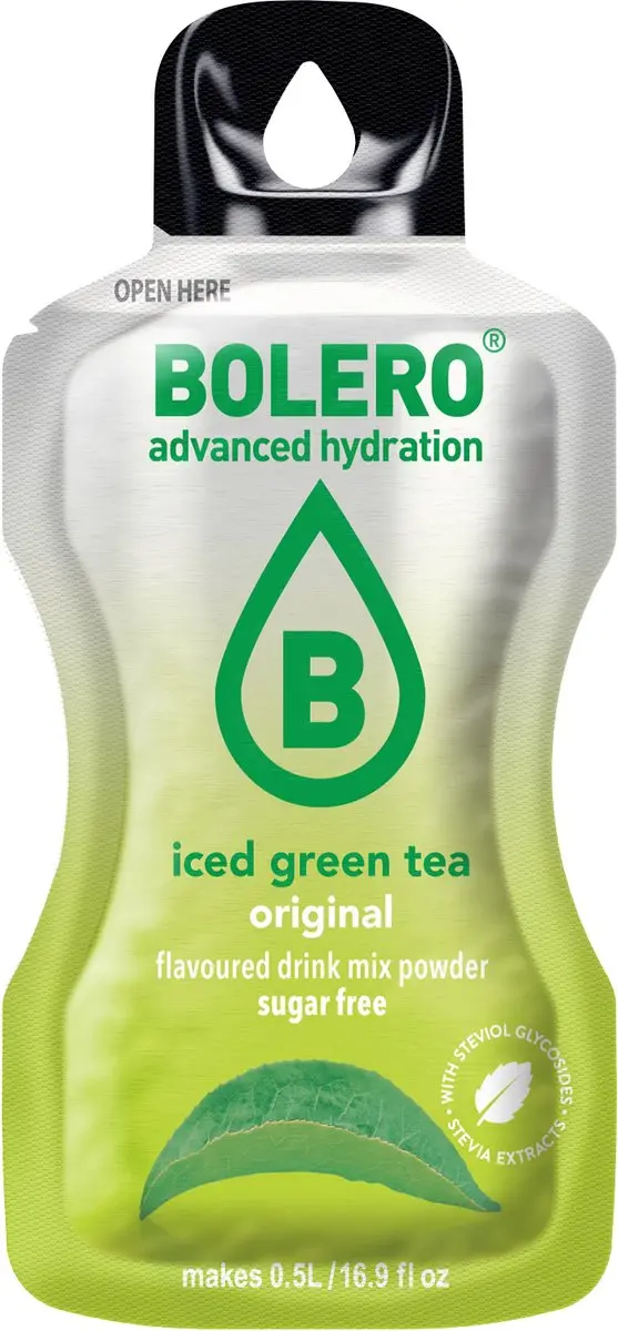 Bolero Iced Green Tea Original - 12x 3g
