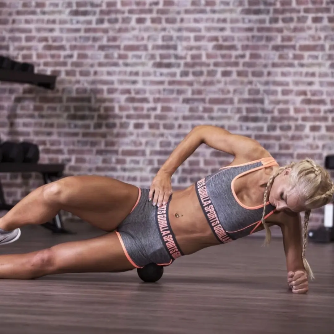 Gorilla Sports Triggerpoint Massagebal - Zwart
