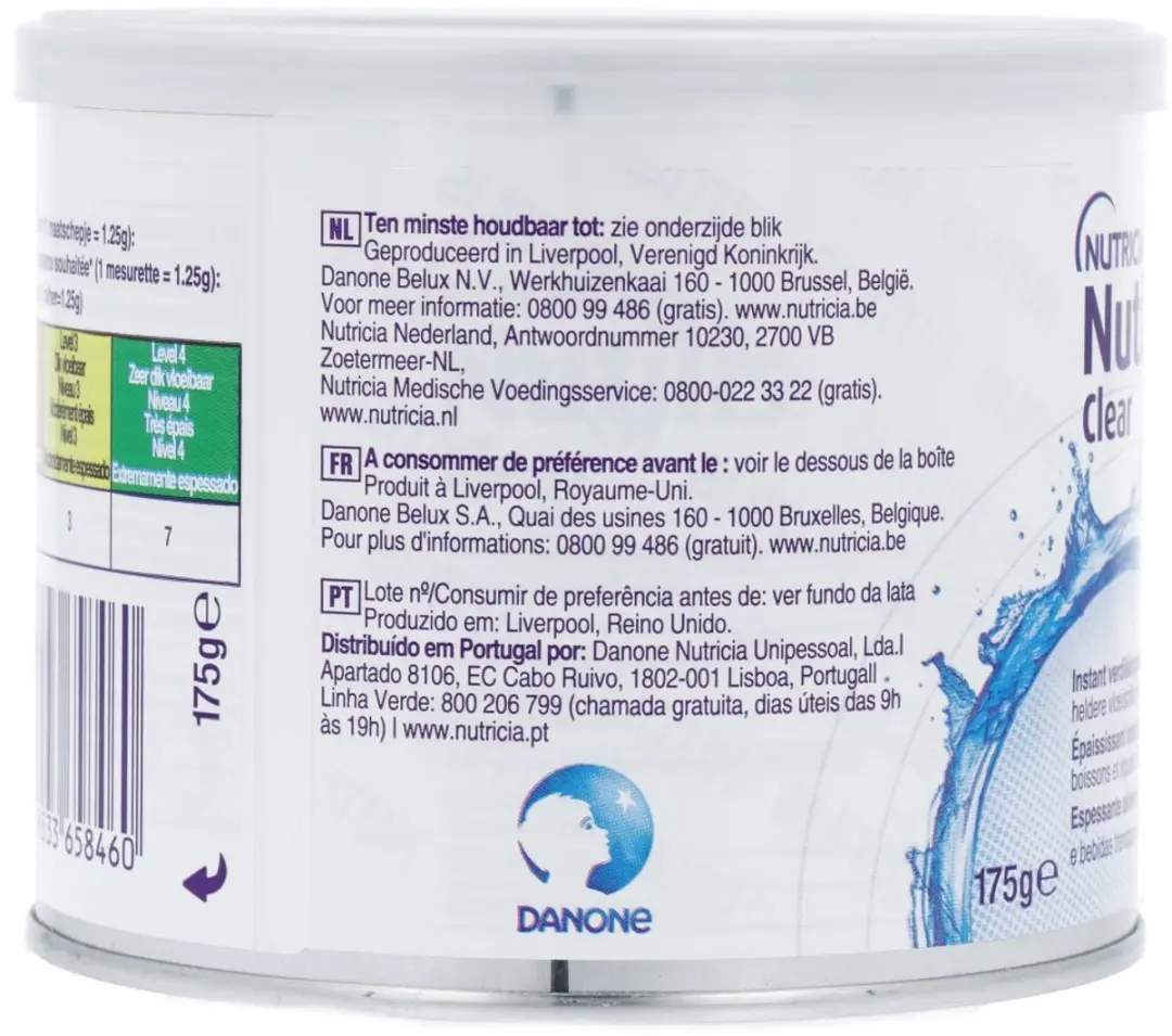 Nutricia Nutilis Clear 175g