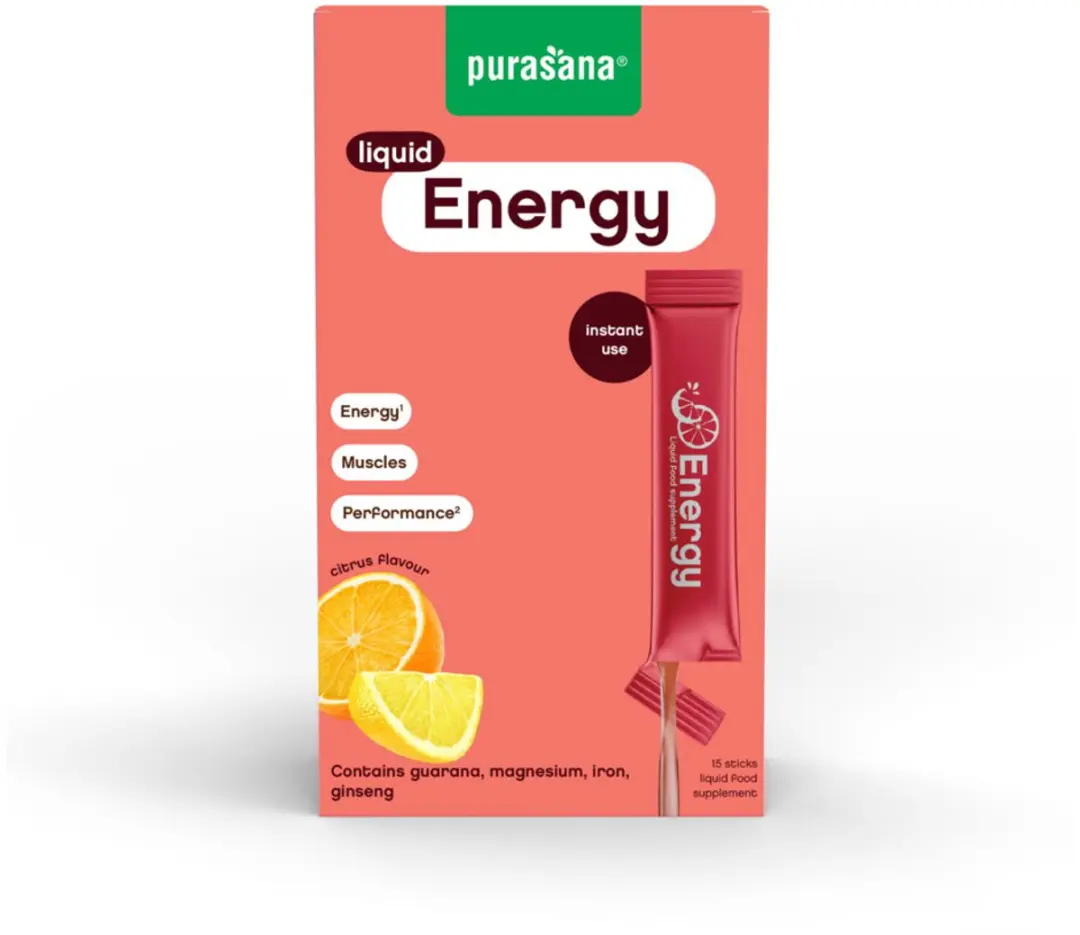 Purasana Liquid Gel Sticks Energy 15x10ml