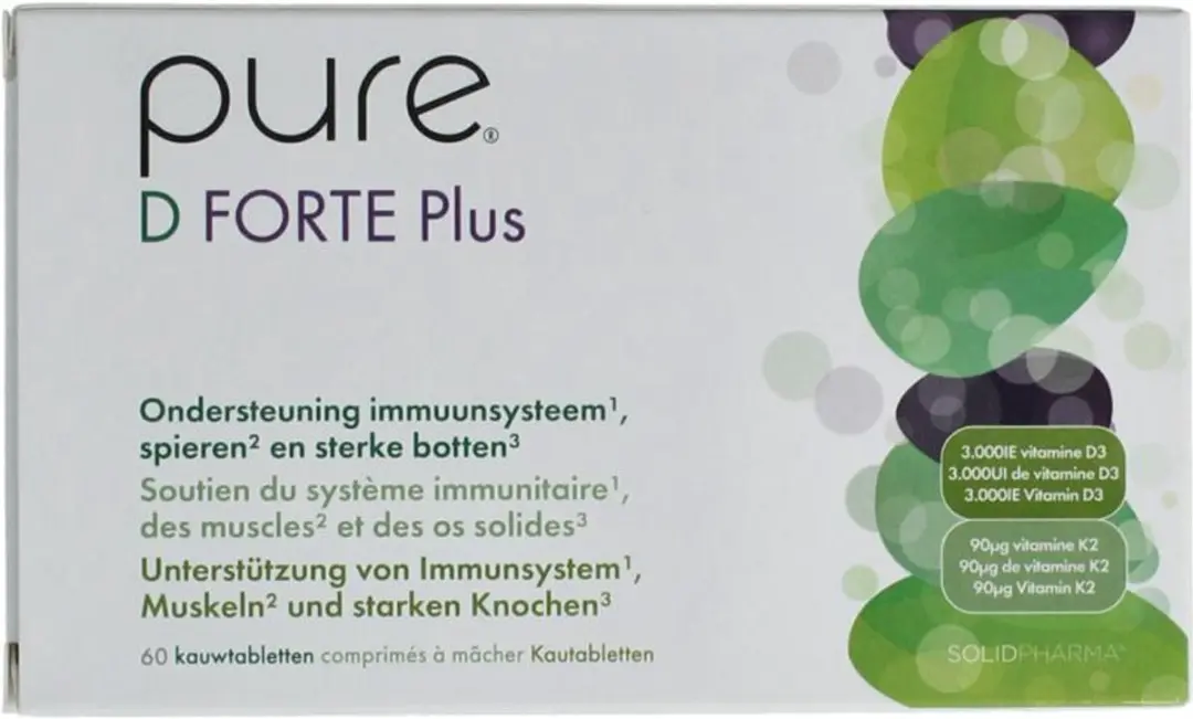 Pure D-forte Plus 60 Tabletten
