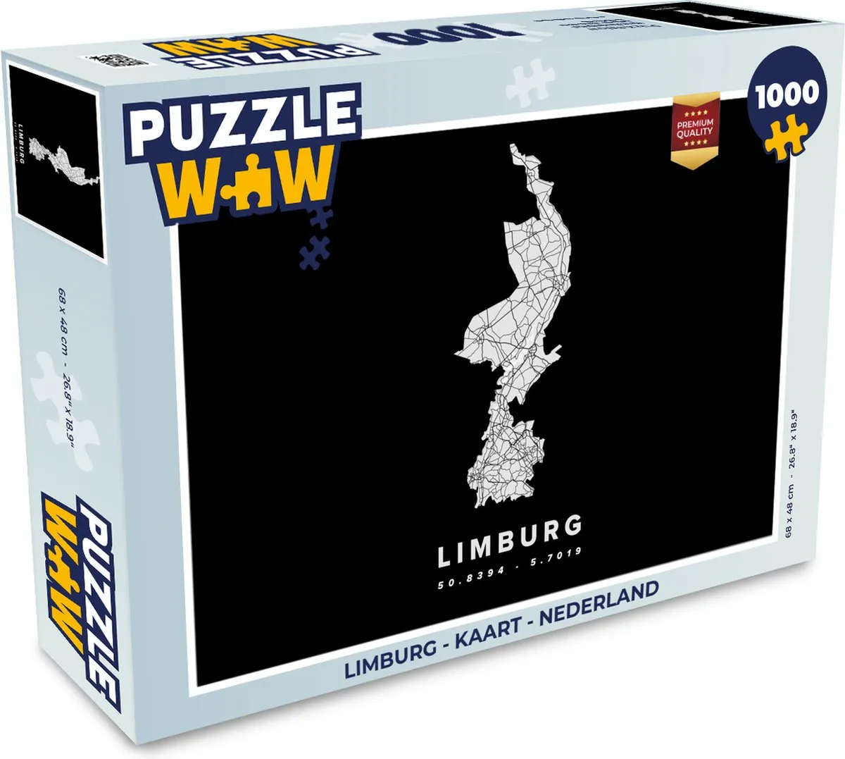 PuzzleWow Limburg Legpuzzel 1000 Stuks