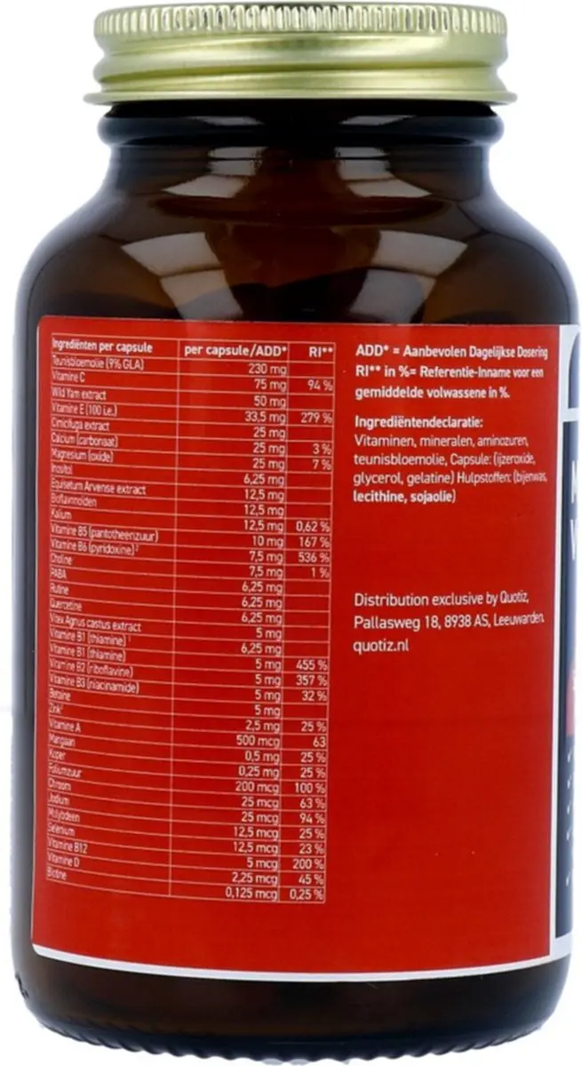 All Natural Multi Vrouw 90 Capsules