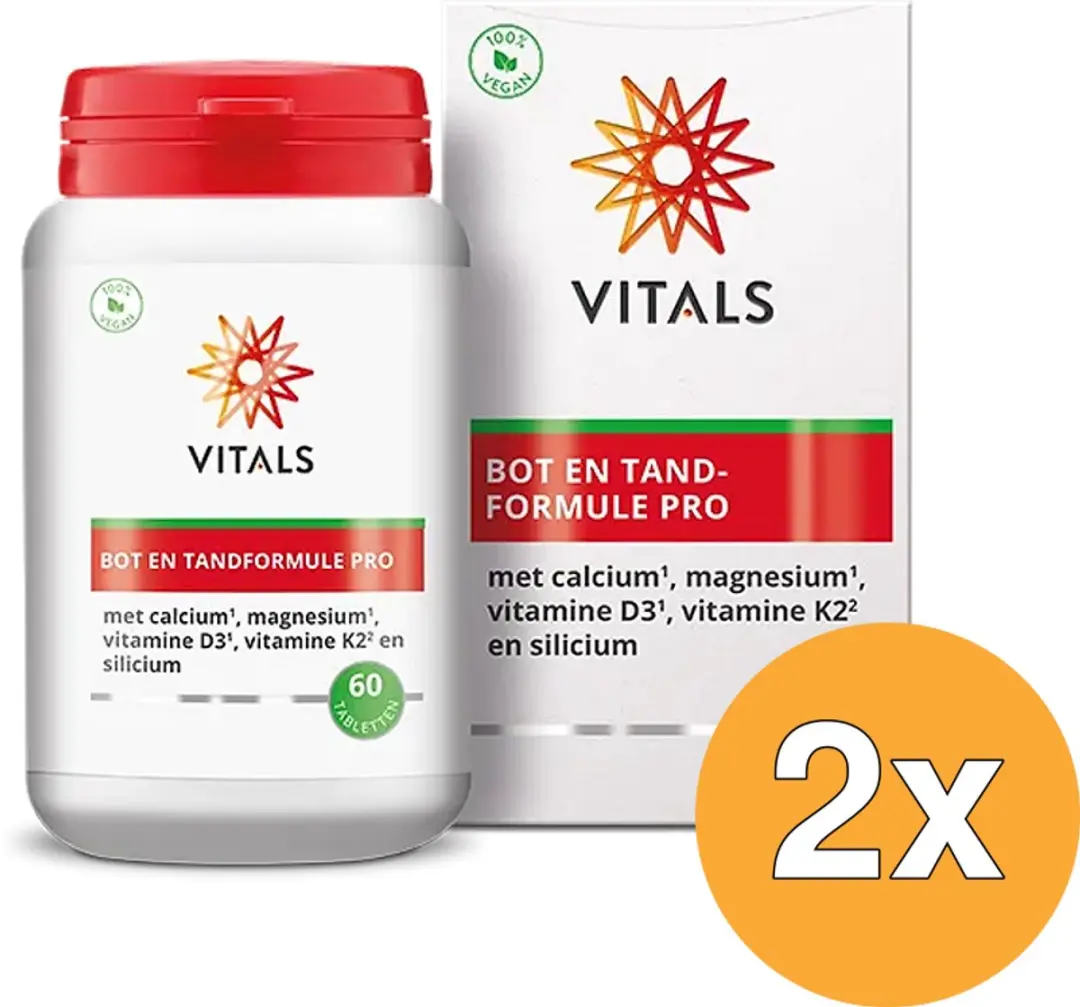 2x Vitals Bot en Tandformule Pro (60 tabletten)