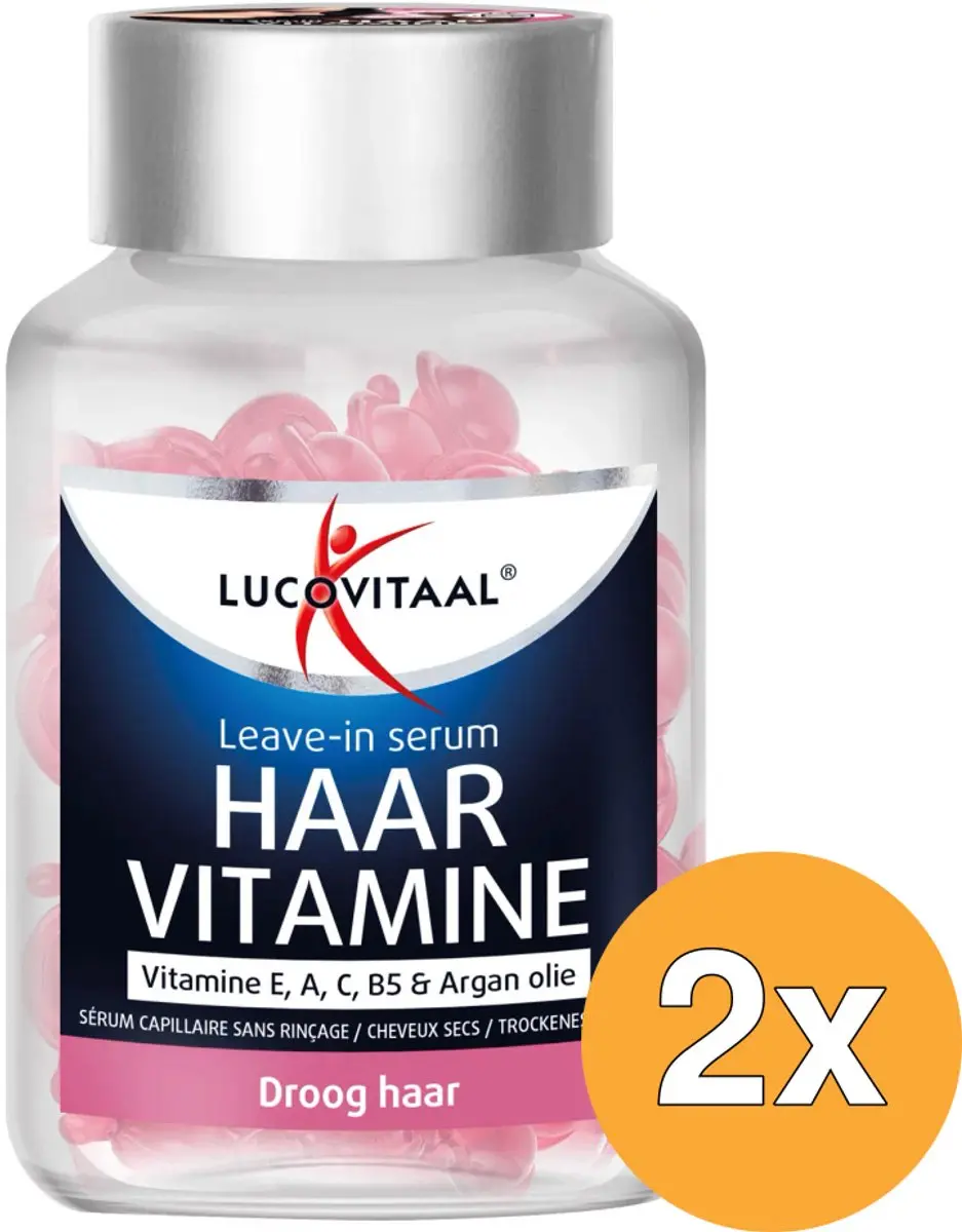 2x Lucovitaal Leave-in Serum Vitamine