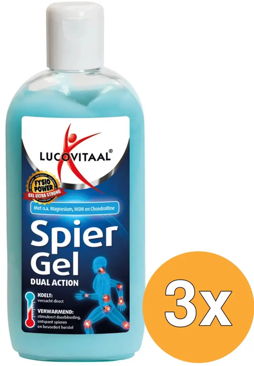 3x Lucovitaal Spiergel (250 ml)