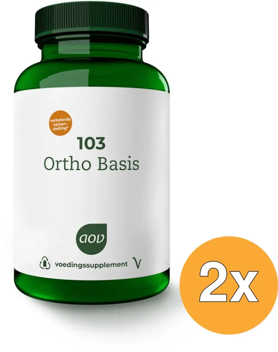 2x AOV 103 Ortho basis (90 tabletten)