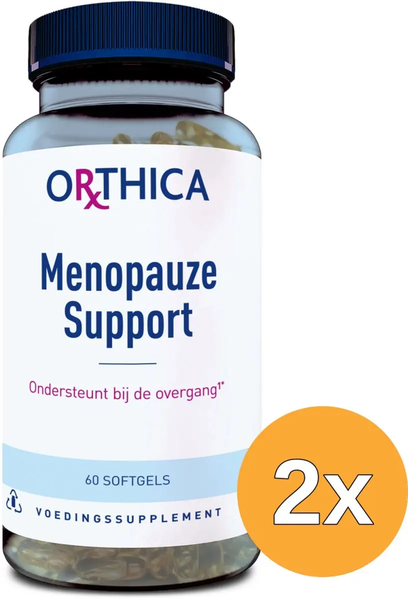 2x Orthica Menopauze Support (60 softgels)