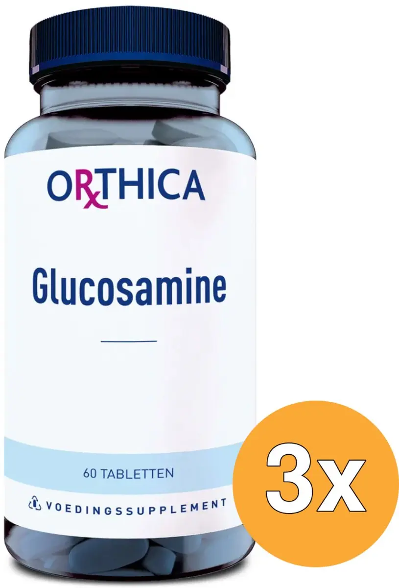 3x Orthica Glucosamine (60 tabletten)