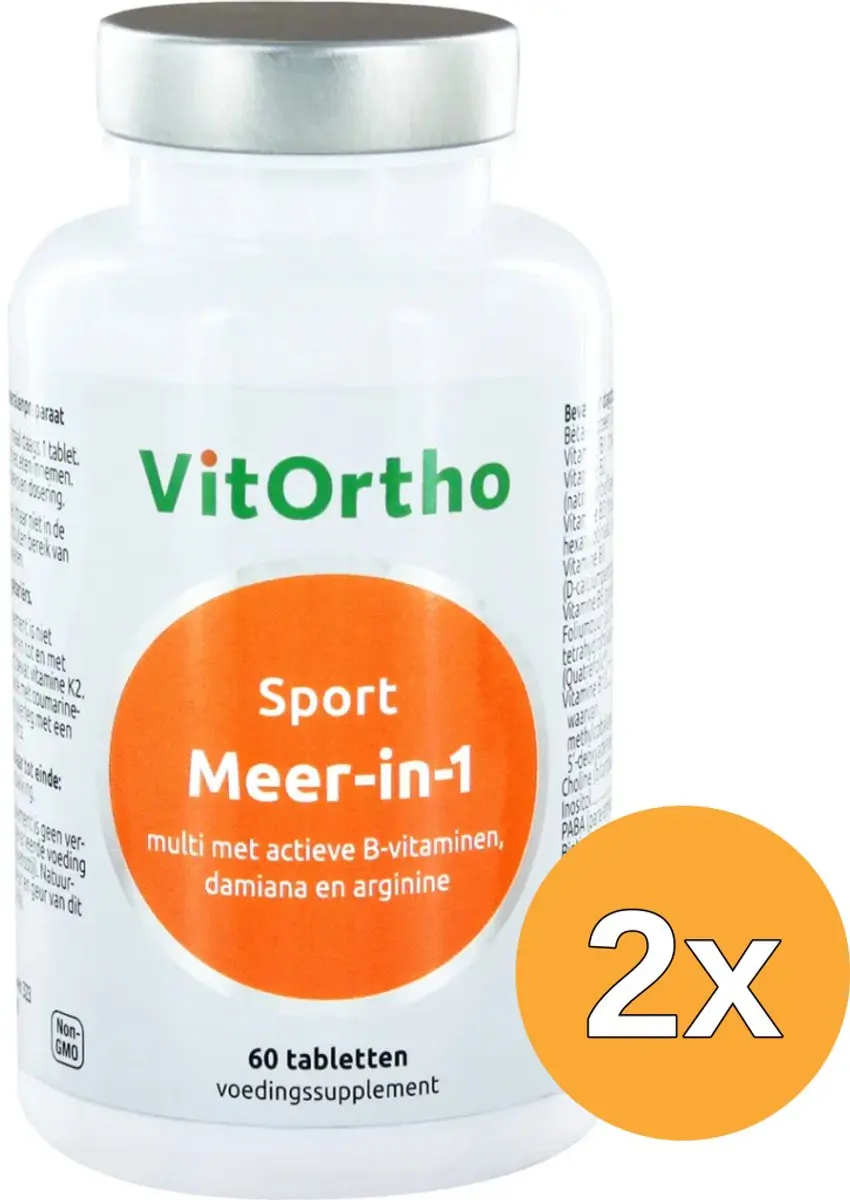 2x VitOrtho Meer in 1 sport (60 tabletten)