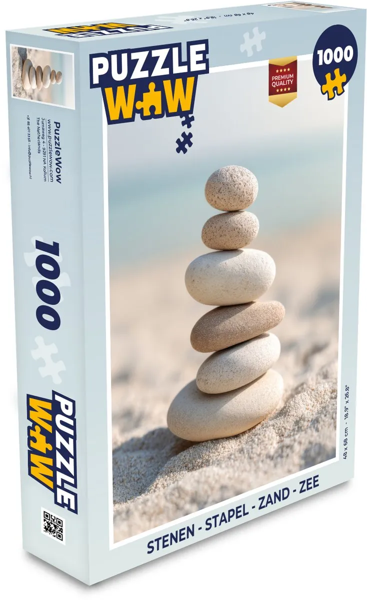 PuzzleWow Legpuzzel 1000 Stukken
