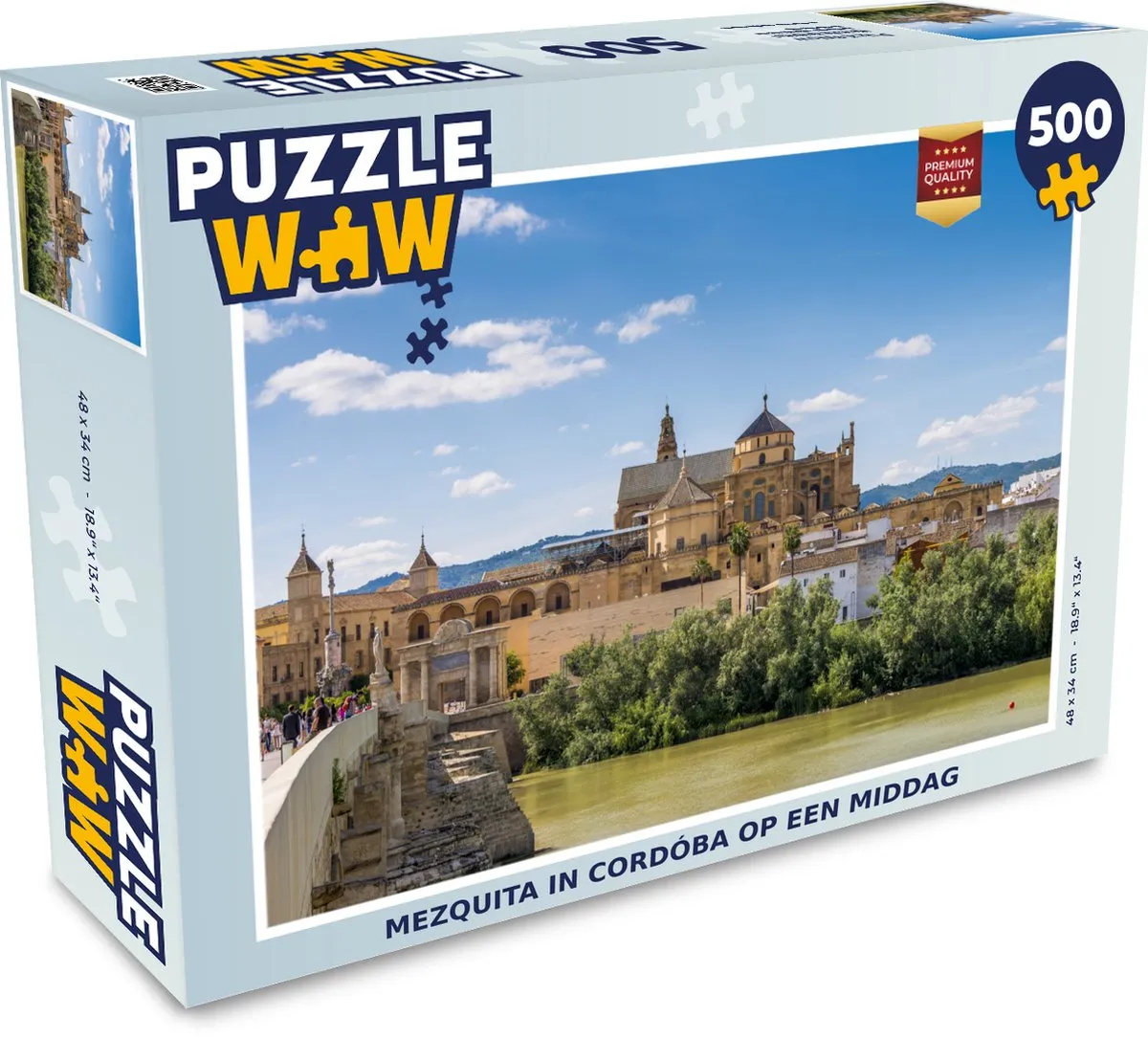 PuzzleWow Mezquita Córdoba Legpuzzel 500 Stuks