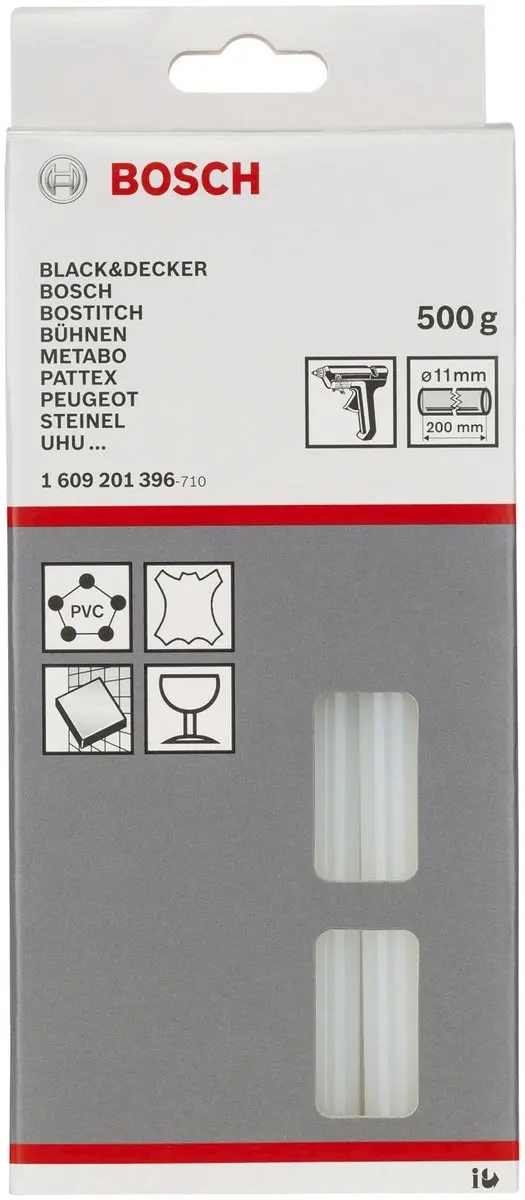 Bosch Lijmpatroon Ø11mm x 200mm - 26 Stuks