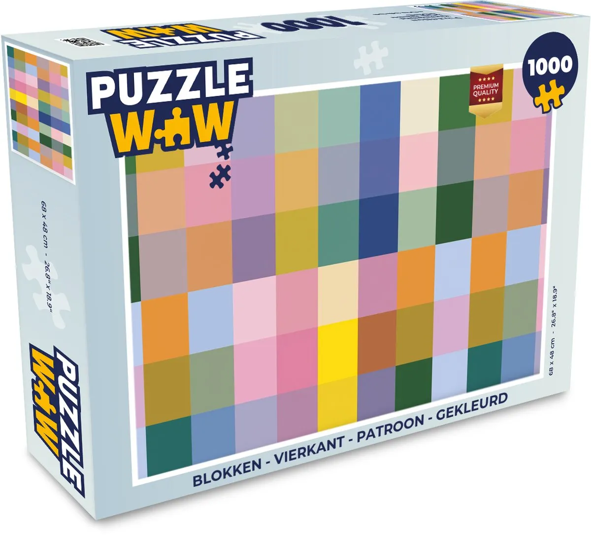 PuzzleWow Puzzel Blokken 1000 Stuks