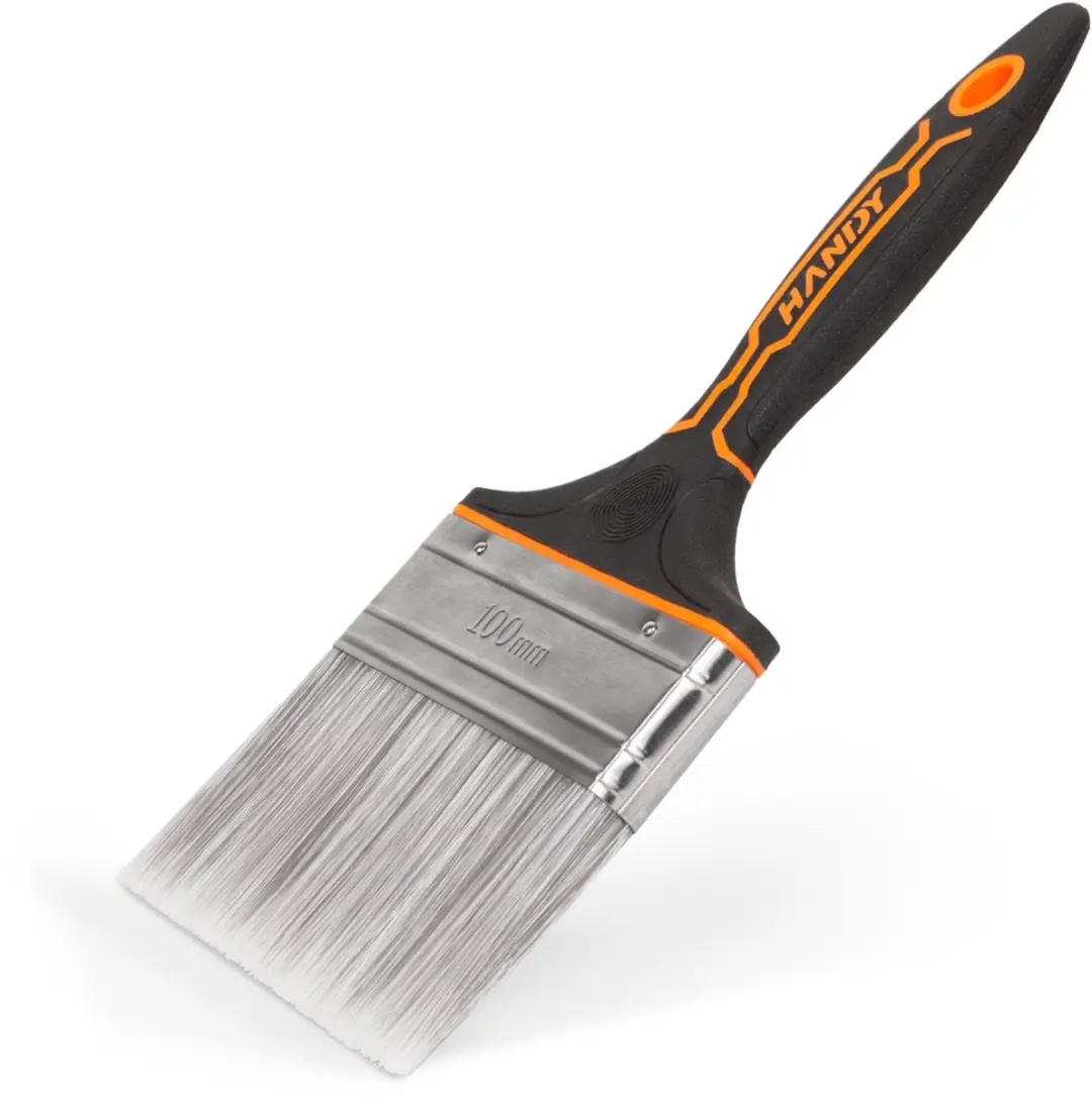 Platte Verfkwast Kunststof 4″ (100 mm)