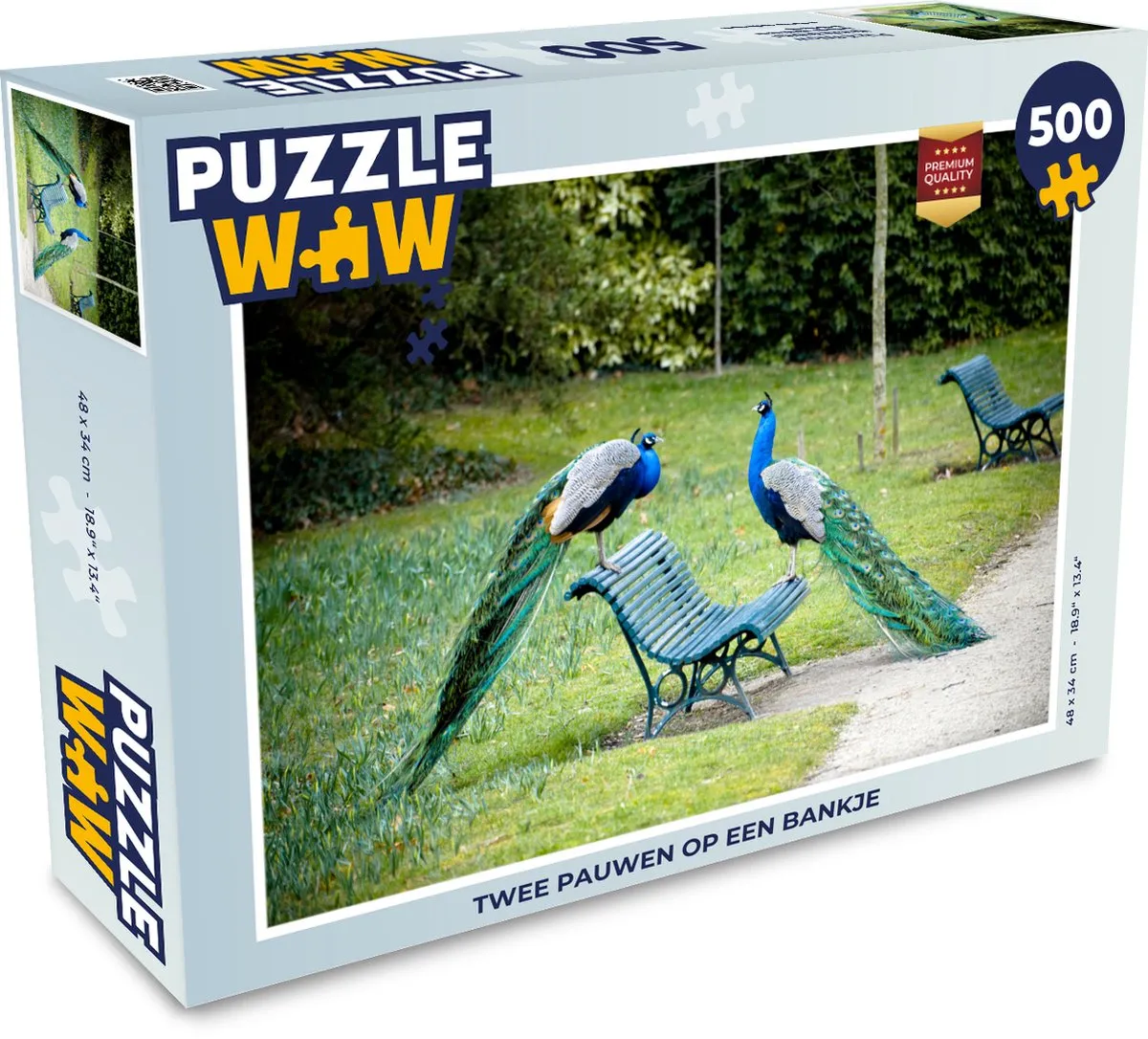 PuzzleWow Park Legpuzzel 500 Stuks