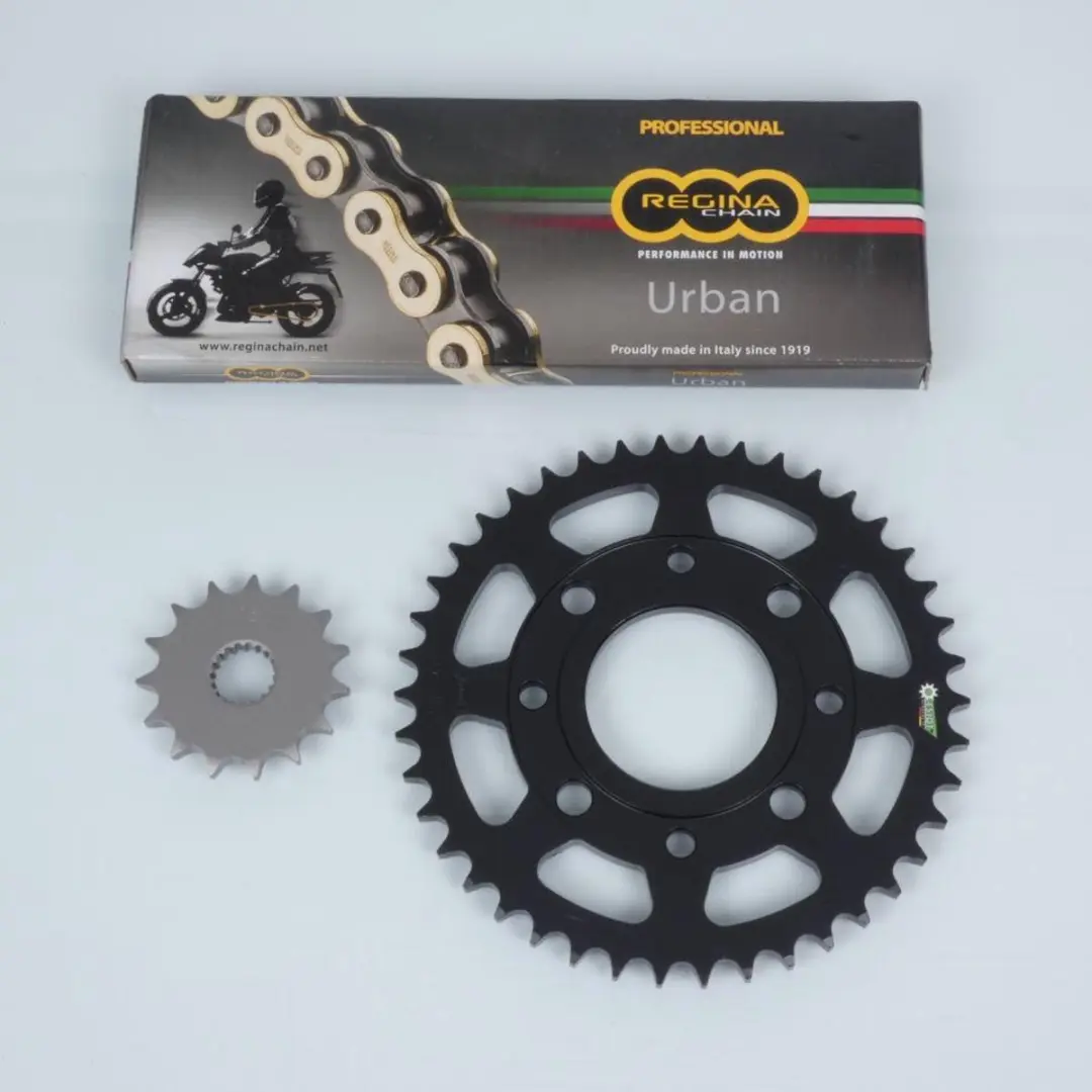 Kit chaîne Regina pour moto MASH 125 Seventy Five 2013 à 2019 15x42 pas 428 Ne