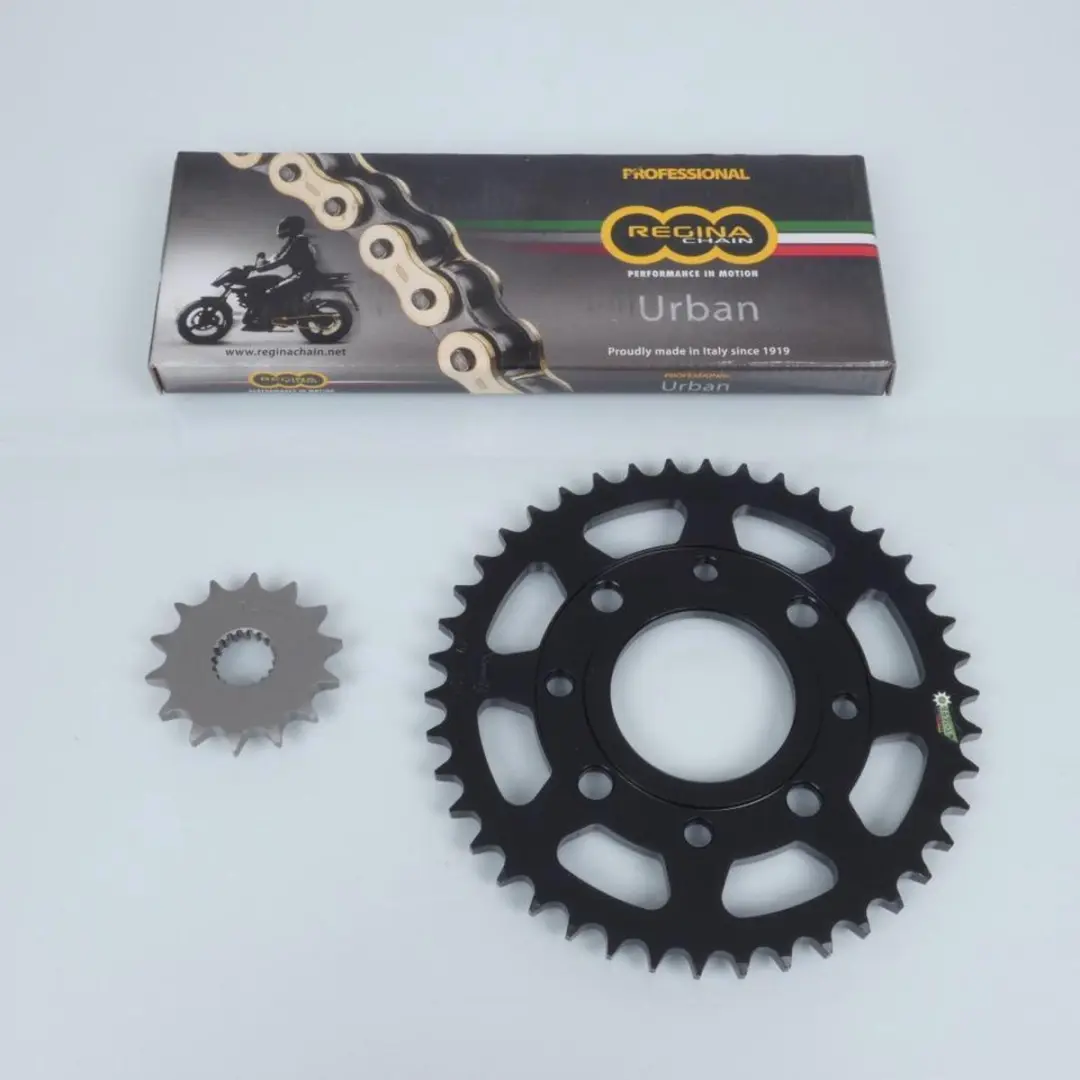 Kit chaîne Regina pour moto MASH 125 Seventy Five 2013 à 2019 14x42 pas 428 Ne