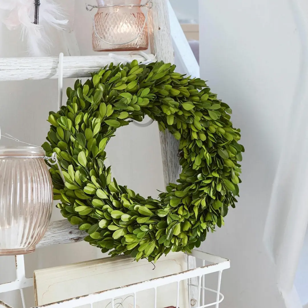 Loberon Krans Auray Groen - 30cm - afbeelding 5 van 6