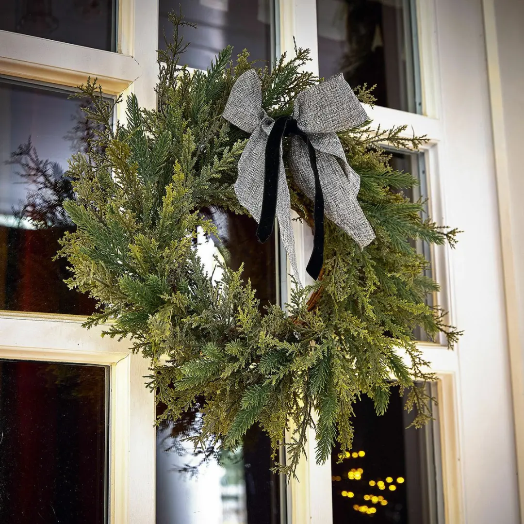 Loberon Krans Julien - 46cm Groen - afbeelding 4 van 4