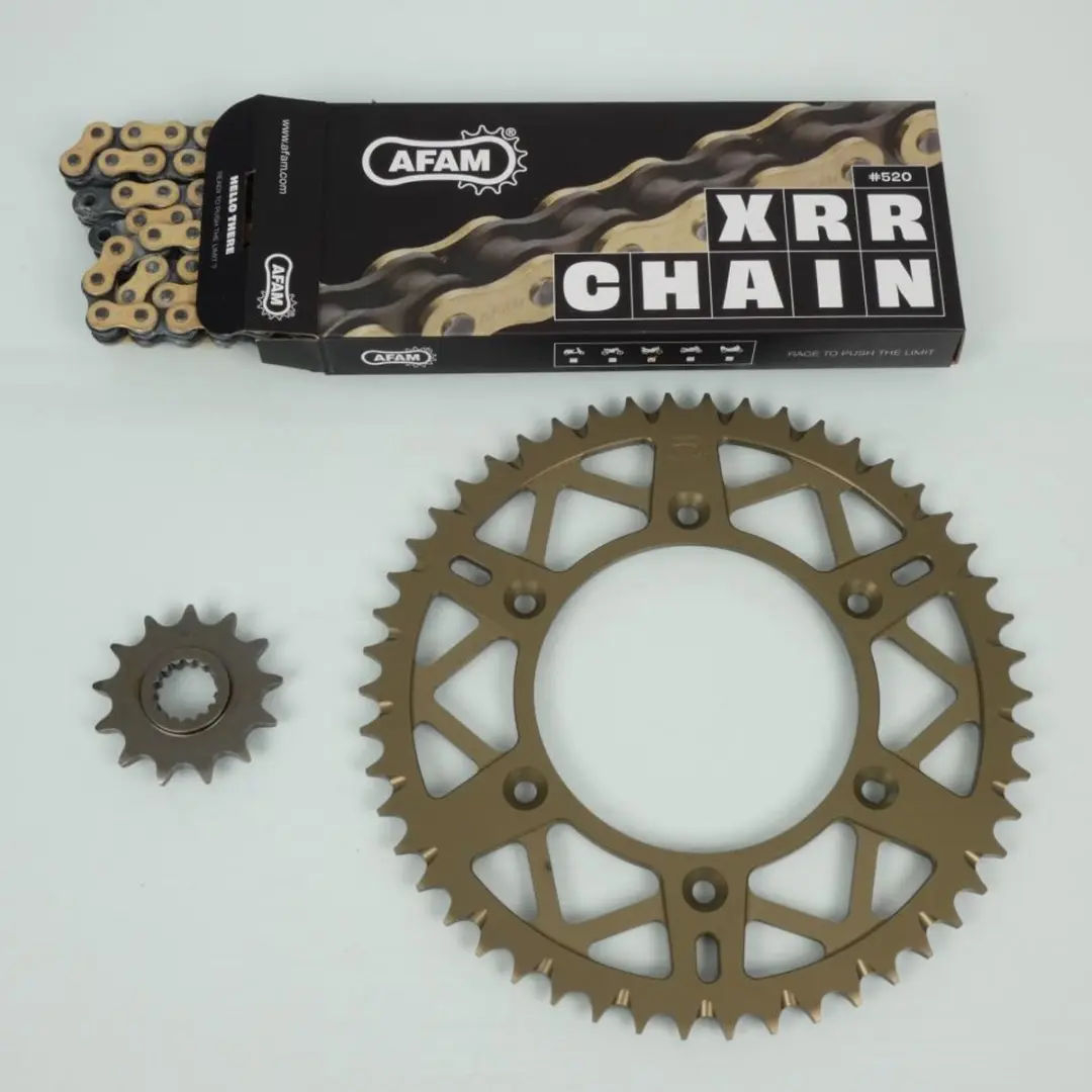 Afam Kettingkit Beta 125 RR Enduro 2T 13x50 520 - Brons - afbeelding 3 van 3