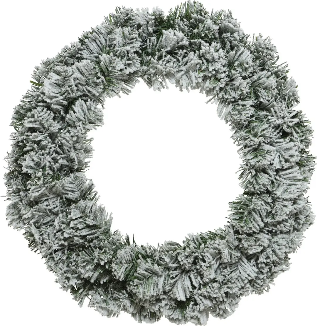 Lumineo Kerstkrans 90cm