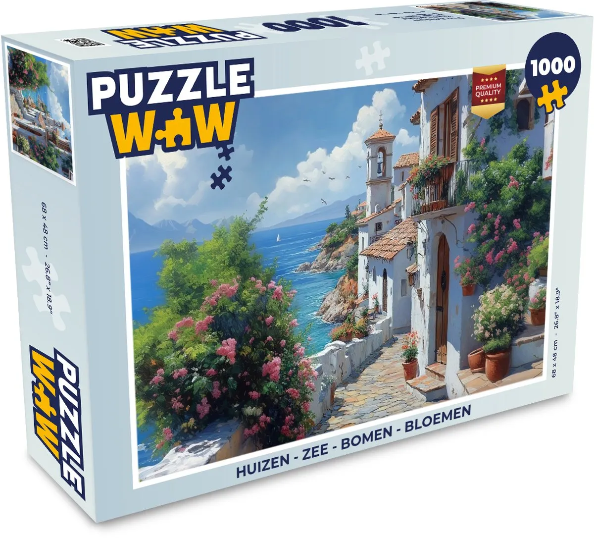 PuzzleWow Legpuzzel 1000 Stuks