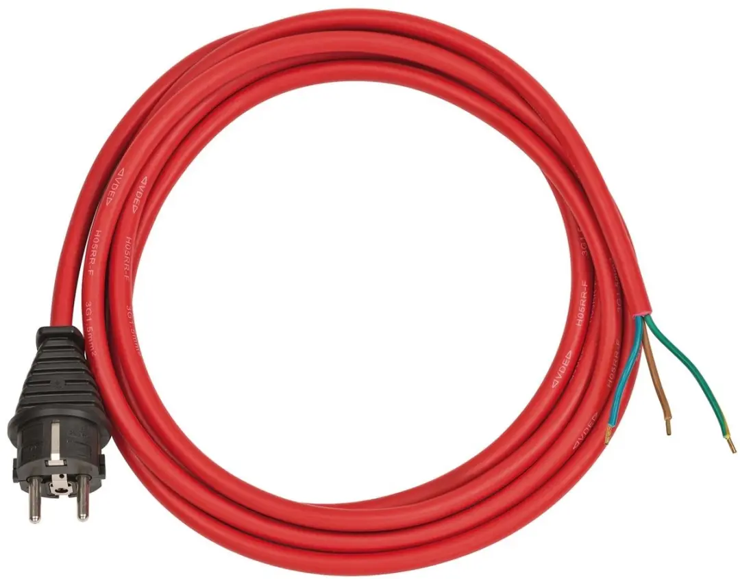 Brennenstuhl Aansluitkabel IP44 3m Rood H05RR-F 3G1,5