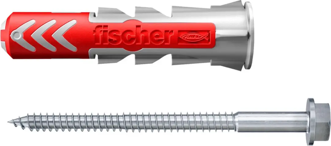 Fischer DuoPower 10x50 Zeskantschroef