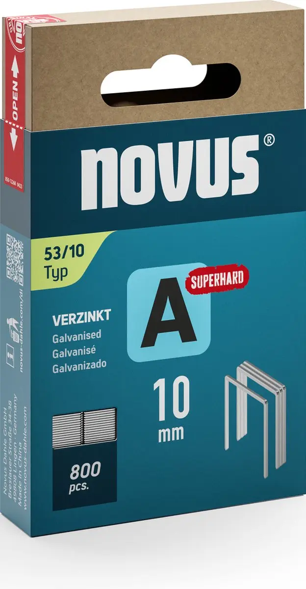 Novus Tools 042-0778 Nieten Type 53 - 800 Stuks