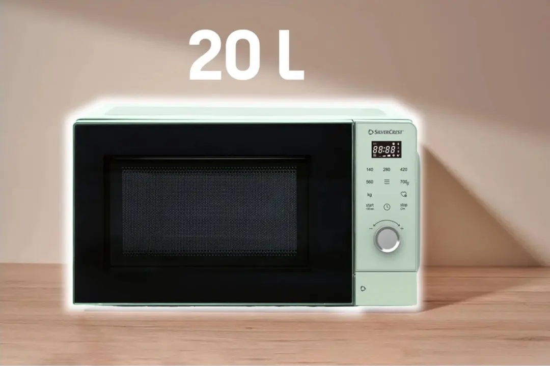 Silvercrest Magnetron 20L 700W - Mint - afbeelding 2 van 6