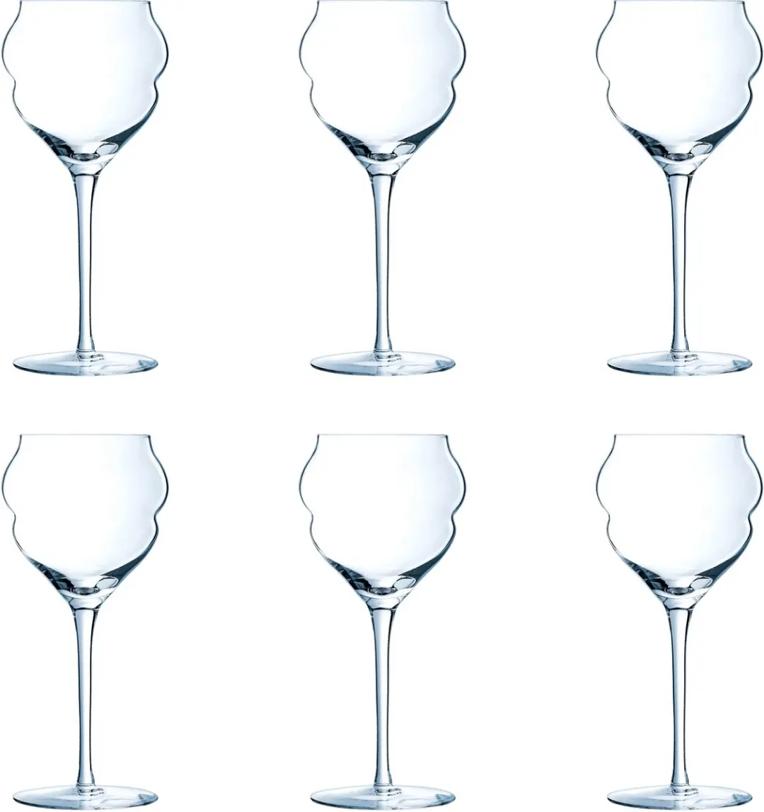 Chef & Sommelier Macaron Champagneglas 30cl - Set van 6