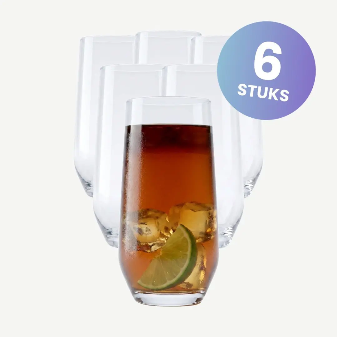 Stölzle Lausitz Revolution Longdrinkglazen 39cl - Set van 6