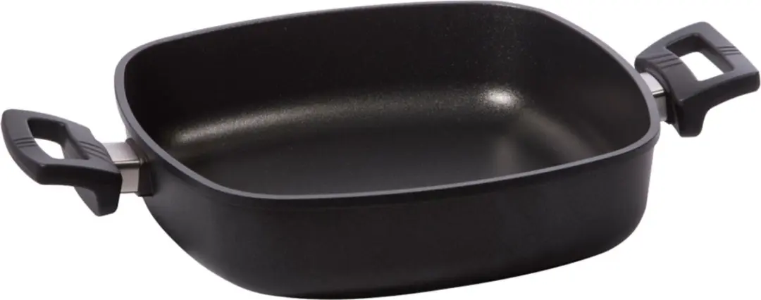 Eurolux Braadpan / Hapjespan 26 x 26 x 6,5 cm flexinductie / combizone Bosch en