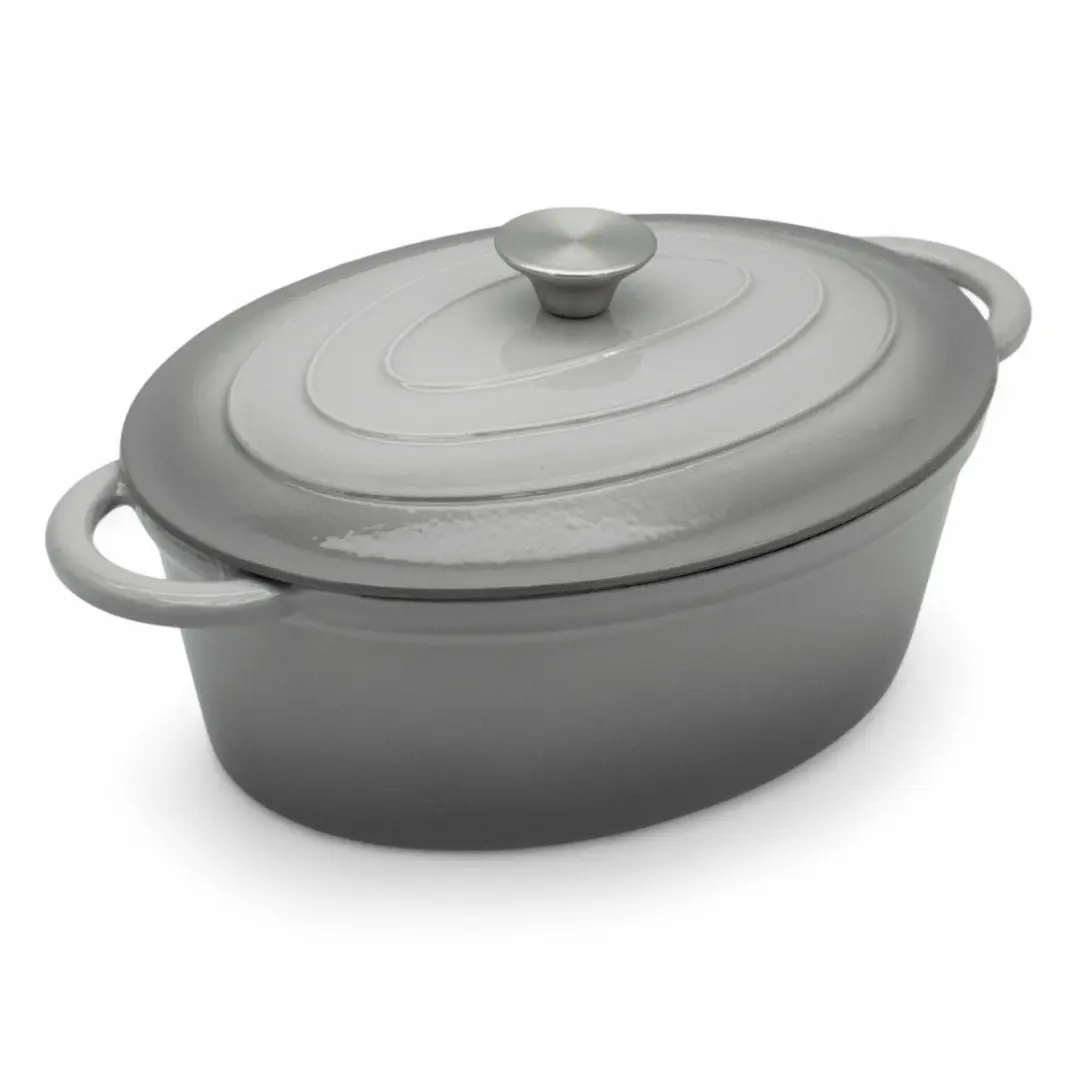 Gietijzeren Braadpan 4,3L met Deksel