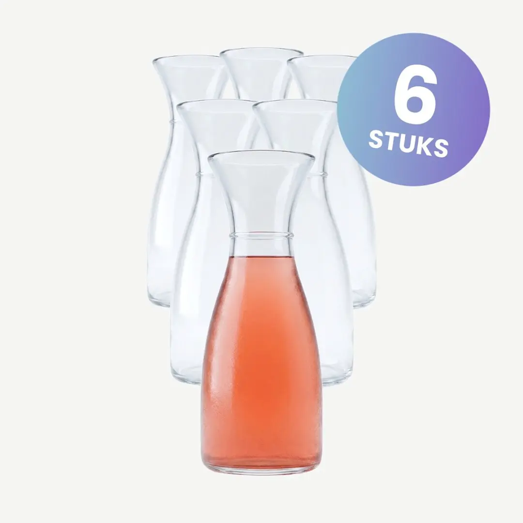 Pasabahce Bacchus Karaffen 0,5L - Set van 6