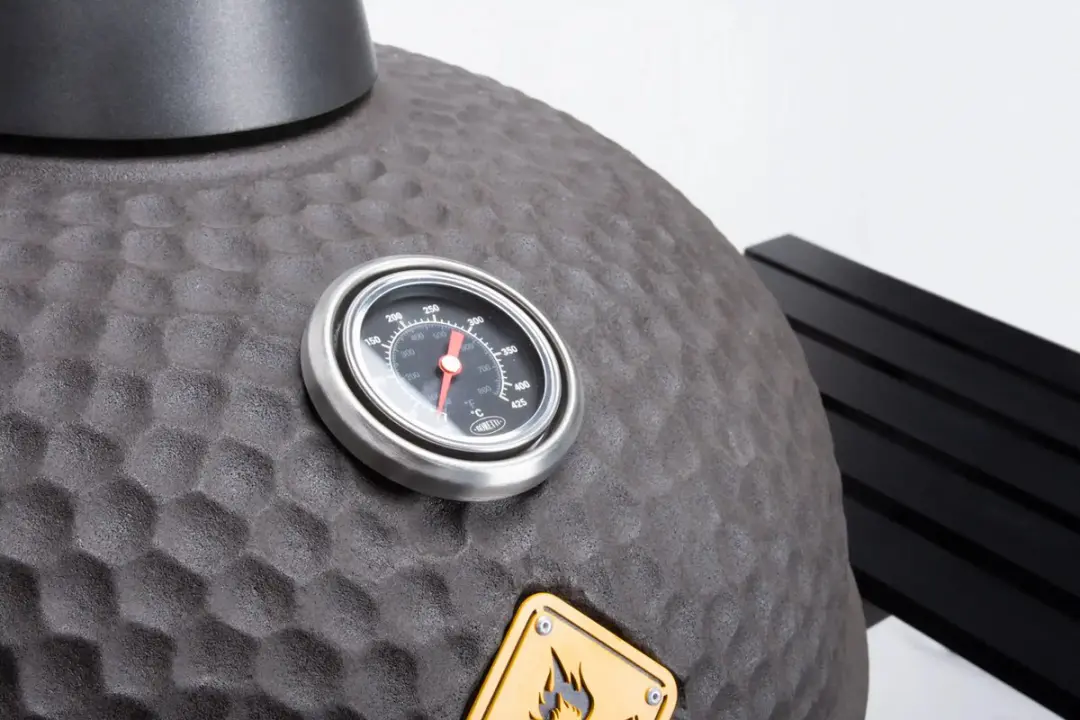 Boretti Ceramica Large Kamado Barbecue - 45cm - Zwart