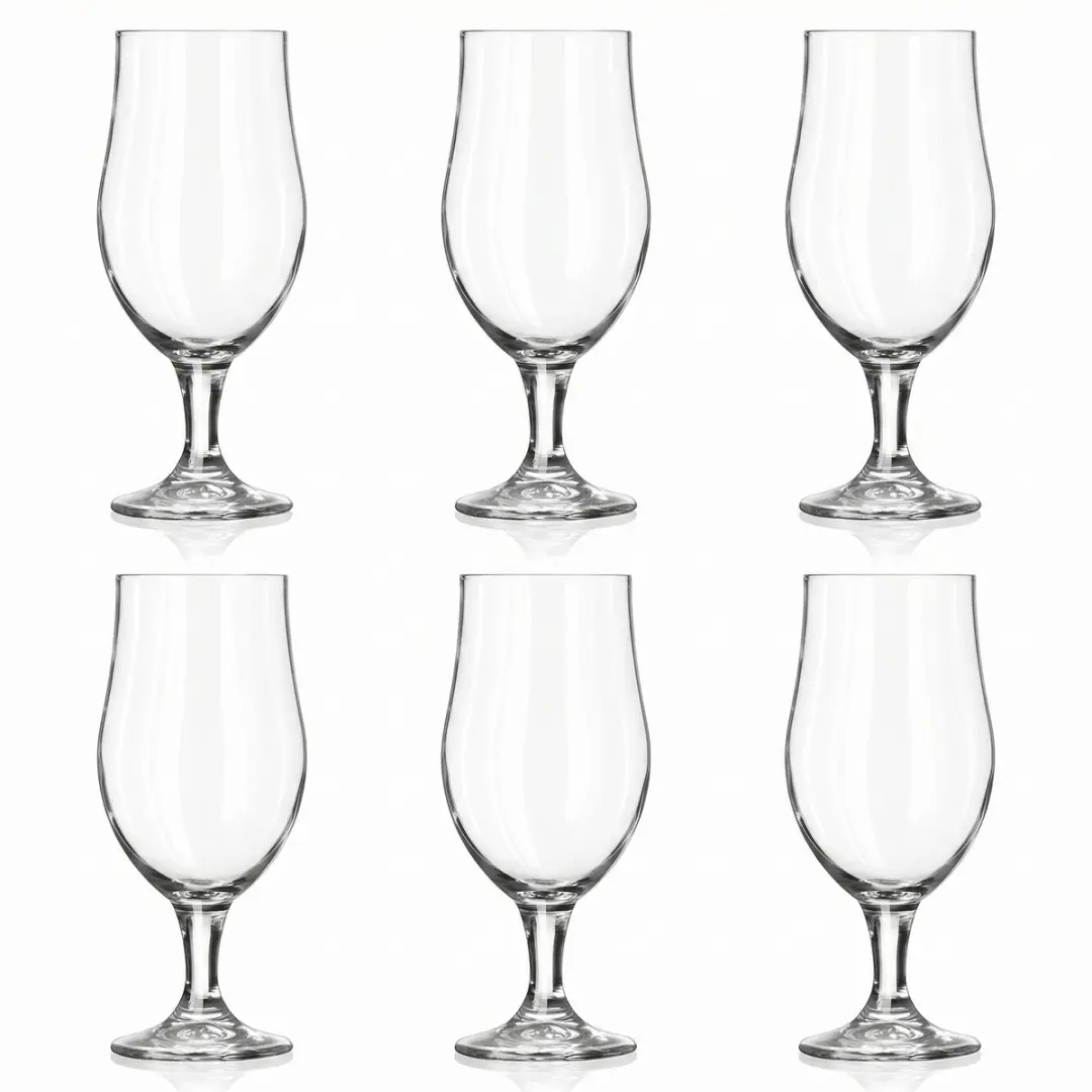 Onis Munique Bierglazen 49cl - Set van 6 - Transparant