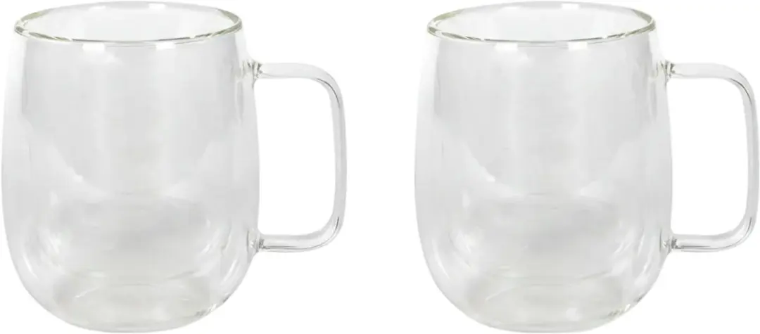 Cookinglife Dubbelwandige Latte macchiato- / theeglazen met oor